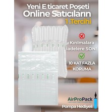 Airpropack 21X30 cm 100 Adet Sütunlu Koruyucu Havalı Kargo Poşeti Airbag/airbed/şişirilebilir Ambalaj