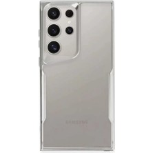 SHC4200 Galaxy S25 Kılıf Boyi Silikon Kapak - Gümüş