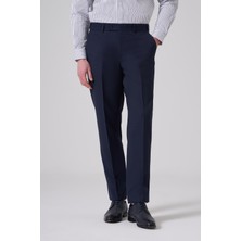 Morven  Erkek Lacivert Basic Düz Dynamic Fit Pantolon