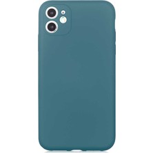 More TR iPhone 11 Kılıf Mtr Mara Kapak-Koyu Yeşil