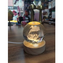 Blc Boutique Ultrason Temalı LED Küre Gece Lambası | Bebek Hediyesi