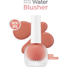 MISSHA Meyve Özlü, Nemli ve Parlak Bitişli, Doğal Görünümlü Likit Allık APIEU Juicy-Pang Water Blusher BE01