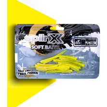Spiinx Spıınx Sandworm Silikon 6cm 18P Glow Lemonade