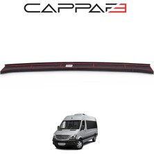 Cappafe Mercedes Sprinter 2018- Yılı ve Sonrası Uyumlu Arka Tampon Eşiği Mat