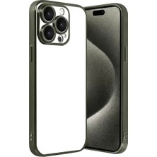 SHC4200 Iphone 15 Lensli Silikon - Yeşil