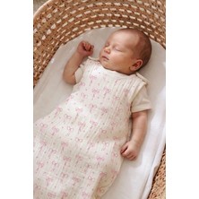 Tuğba Kuğu 4 Kat Müslin 1.2 Tog Bebek Uyku Tulumu (0-18 Ay) - Pureline Series - Dainty Bows