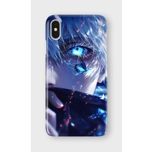 Karsu Design iPhone X/xs Uyumlu Baskılı Şeffaf Telefon Kılıfı | Koleksiyon: Anime Style 1
