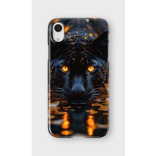 Karsu Design iPhone Xr Uyumlu Baskılı Şeffaf Telefon Kılıfı | Koleksiyon: Minimal Black Panther