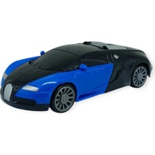 Robota Dönüşen Araba - Pilli Yerde Gezen Spor Araba - AK-839 (Lisinya)