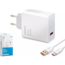 Nodar ND1008 Xiaomi Uyumlu 67W Ultra Turbo Fast Type-C Şarj Seti