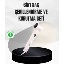 6 Başlıklı Hızlı Kurutma ve Bukle Şekillendirme Seti - Lisinya