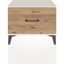 Rehome Arges Komodin Tek Çekmeceli 60x30x48 Aytaşı-Çam