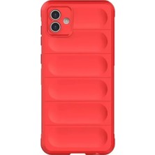 SHC4200 Galaxy A06 Kılıf Optimum Silikon - Kırmızı
