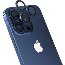 iPhone 15 Pro Uyumlu Tgco Cl-15 Parmak Izi Bırakmayan Anti-Reflective Kamera Lens Koruyucu-Midn