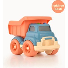 Bucuks Mey Ithalat® -31016 Sesli ve Işıklı Minik Kamyon