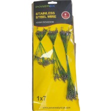 Powerex 72 Li Black Nikel Fırdöndülü Çelik Tel Yeşil