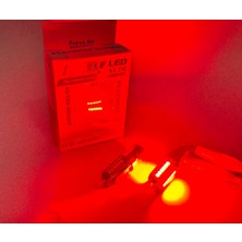 Femex Platinum P21W Kırmızı 1157 BAY15D Çit Duy LED Ampul 3030CHIP 24SMD