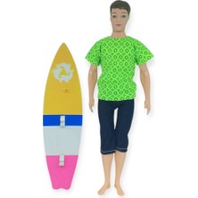 Sörfçü Bebek Sergio Sörf Tahtalı - Yeşil (Lisinya)