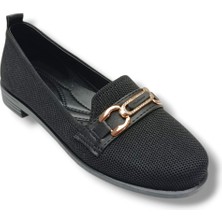 Defne 790-26 Triko Fashion Tokalı Anatomik Kadın Babet