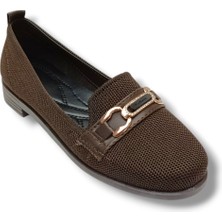 Defne 790-26 Triko Fashion Tokalı Anatomik Kadın Babet