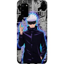 Karsu Design Samsung Galaxy S20 Plus Uyumlu Baskılı Şeffaf Telefon Kılıfı | Koleksiyon: Anime Style 1