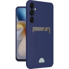 SHC4200 Galaxy A26 Kılıf Kelvin Kartvizitli Silikon - Lacivert