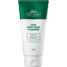Vt Cosmetics Cica x Hyalon Cica Mild Foam Cleanser – Cica & Hyalon Hafif Köpüklü Temizleyici