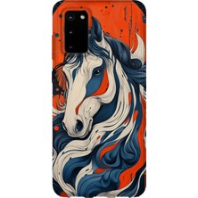 Karsu Design Samsung Galaxy S20 Plus Uyumlu Baskılı Şeffaf Telefon Kılıfı | Koleksiyon: Minimalist Style 6