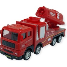 Iş Makinaları Serisi - Sürtmeli Itfaiye Aracı 16 cm  - Turbo Jet (Lisinya)