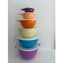 Tupperware Miksim 6lı Set 10LT,7.5LT,4.5LT,3LT,1.4LT,600ML