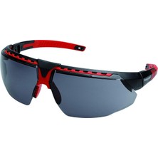 Honeywell 1034837 Goggle Avatar Siyah/kırmızı Frm Göz Merceği Gri Hs