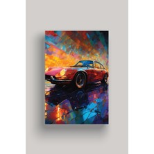 Giftcrea Nostaljik Klasik Otomobil Poster Modelleri - Klasik Seri 4