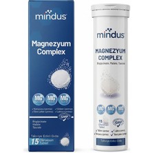 Mindus Magnezyum Complex 15 Efervesan Tablet