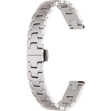 Watch 7 45MM Zore KRD-150 Metal Kordon Strap Kayış - Siyah