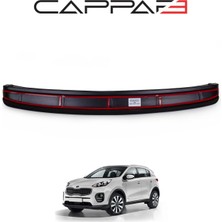 Cappafe Kia Sportage 2016-2019 Yılları Arası Uyumlu Arka Tampon Eşiği Mat