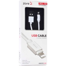 Beyaz Mcl-02 Lightning USB Kablo