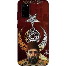 Karsu Design Samsung Galaxy S20 Fe Uyumlu Baskılı Şeffaf Telefon Kılıfı | Koleksiyon: Ottoman Tughra