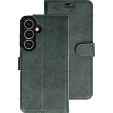 SHC4200 Galaxy S26 Kılıf S Kapaklı Kılıf - Yeşil