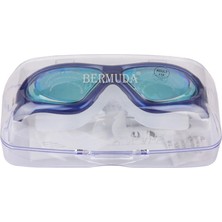 Bucuks Mey Ithalat® KZLD-AF2800 Bermuda Aynalı Sörf Yüzücü Gözlüğü ICB12