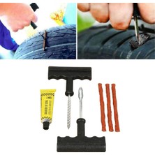 Hobibahçem® 6 Parça Araba Motosiklet Otomobil Bisiklet Lastik Tamir Kiti Araç Bakım Seti