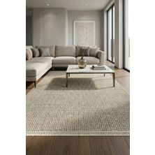 Woolen Home Doha Koleksiyonu Mikrofiber Iplik Jüt Taban Lüks Halı