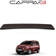 Cappafe Citroen Berlingo 2019- Yılı ve Sonrası Uyumlu Arka Tampon Eşiği Mat