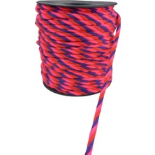 Hobibahçem Bileklik Ipi, Hediye Paketleme Ipi, Şans, Bereket, Aşk, Şifa, Güç 10 mm Pamuk  10 Metre Fuşya