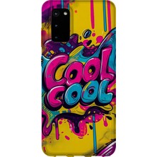 Karsu Design Samsung Galaxy S20 Plus Uyumlu Baskılı Şeffaf Telefon Kılıfı | Koleksiyon: Abstract Color Splash