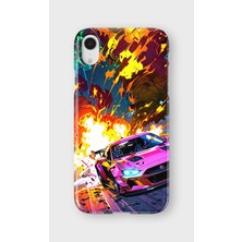 Karsu Design iPhone Xr Uyumlu Baskılı Şeffaf Telefon Kılıfı | Koleksiyon: Automobile Life Style