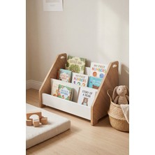 Rozitoys Ahşap Çok Amaçlı Çocuk Odası Yer Kitaplığı