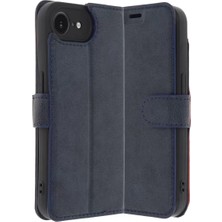 SHC4200 Iphone 16E Kılıf S Kapaklı Kılıf - Lacivert