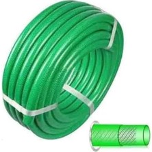 1/2" 15 Metre Örgülü Hortum ( Yeşil Renk ) Lotus / Olympos
