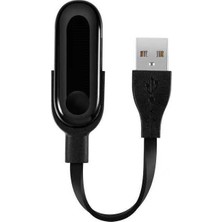 Siyah Xiaomi Mi Band 2 USB Şarj Kablosu