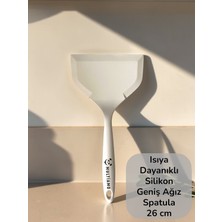 Multiamo Isıya Dayanıklı Geniş Ağız Spatula 26 cm